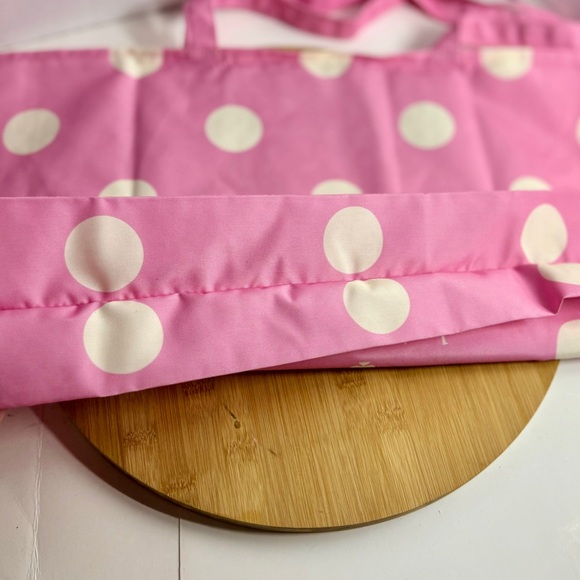 Kate Spade Bundle- XL Polka Dot Reusable Tote & 2 Cotton Hand Towels, NWT - Picture 6 of 12